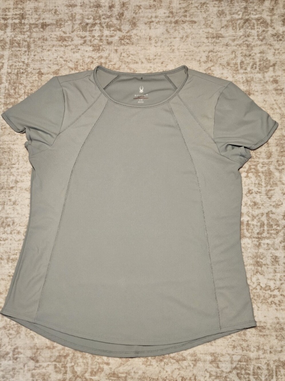 Spyder Women's Short Sleeve Performance Tee in Sage Green